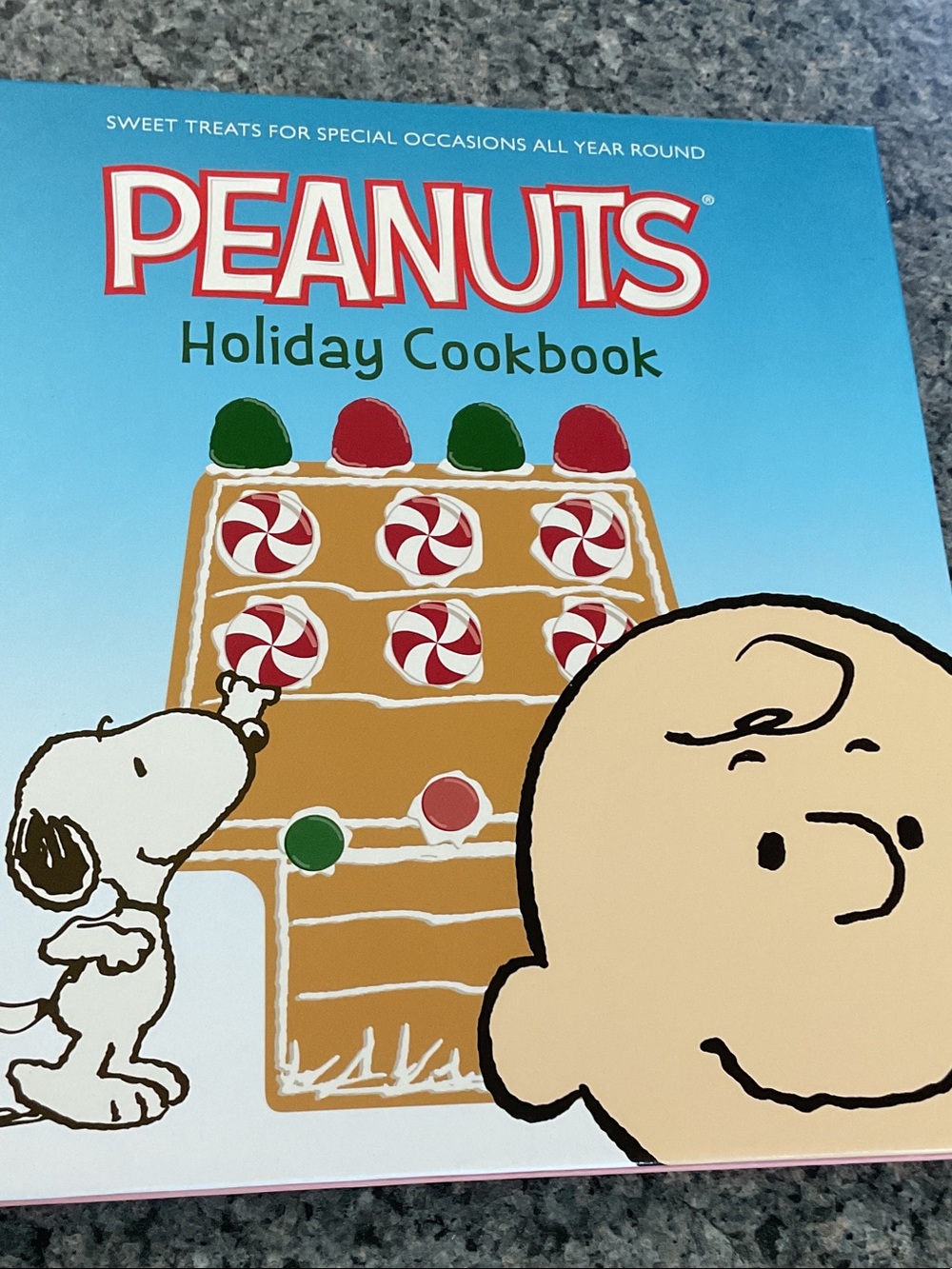 Peanuts Holiday Cookbook. New!